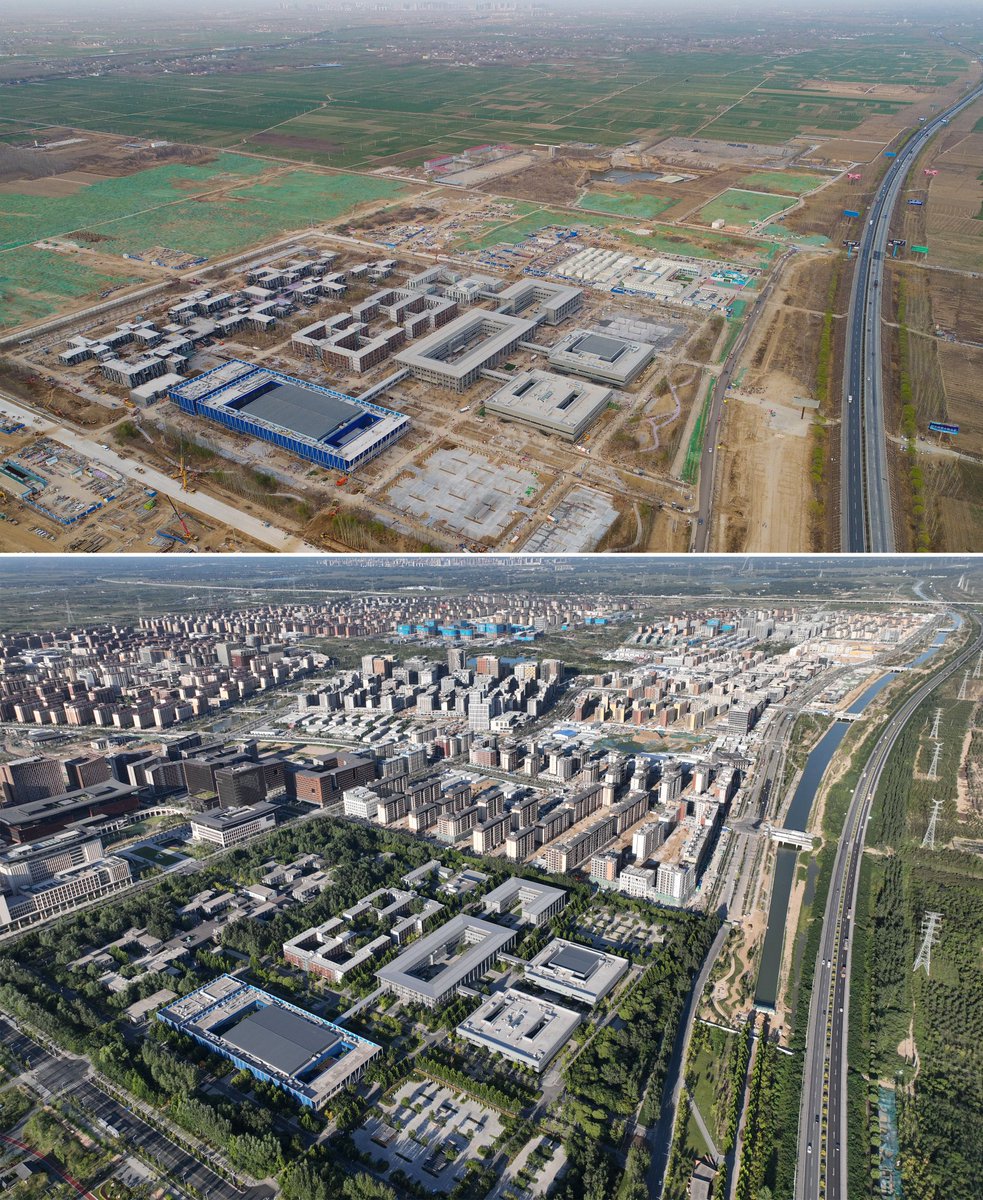 In the past five years, Xiongan New Area has risen from a blank slate to the "Future City " of China.