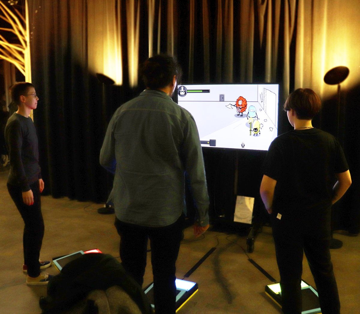 random_bazar's tweet photo. Le 5 octobre, nous vous avons accueillis au @Shadok_eu pour l'#AfterGames, l'évènement qui met le jeu vidéo indépendant à l'honneur.🎮
Merci d'être venu·e·s aussi nombreux·euses, dans une ambiance conviviale comme on aime !
On se revoit en décembre pour une nouvelle édition!⚡ https://t.co/HuKXbb2740