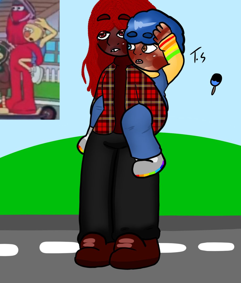 black_ink____'s tweet photo. Red guy and yellow boi!!

#dhmis #DHMISRedGuy #dhmisfanart #yellowguy #redguy https://t.co/ozRwgtWv8s