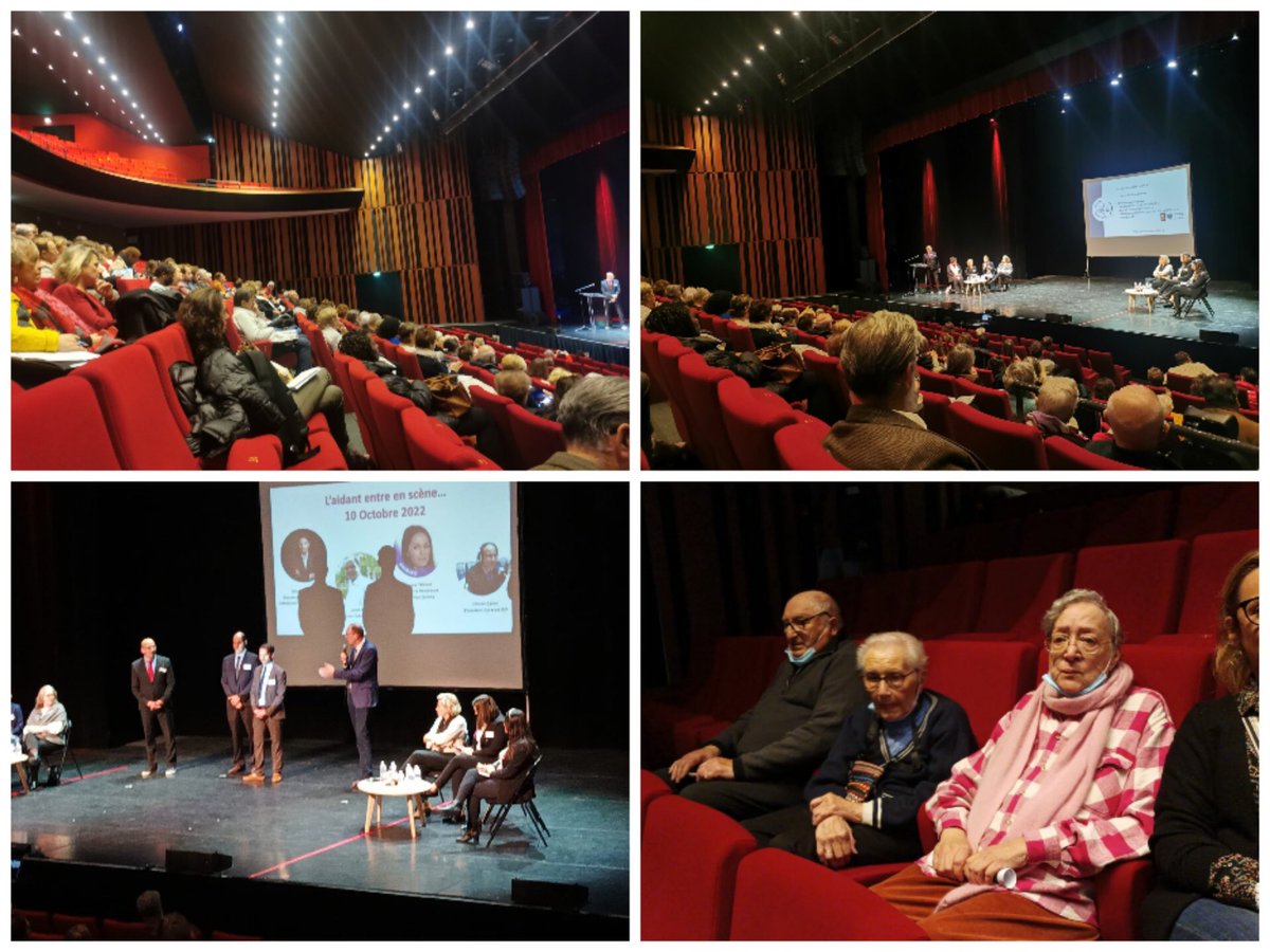 Journée Nationale des Aidants 2022. Le SEGA pleinement engagé pr cette cause. Co-Organisateur A-M <<L’aidant entre scène>> Théâtre de Yerres. Tables rondes suivies pièce Théâtre « Point d’Appui » [la Cie Entrée de jeu]. Moment riche d’échanges et partage d’expérience. <a href="/CDEssonne/">Département de l'Essonne</a>