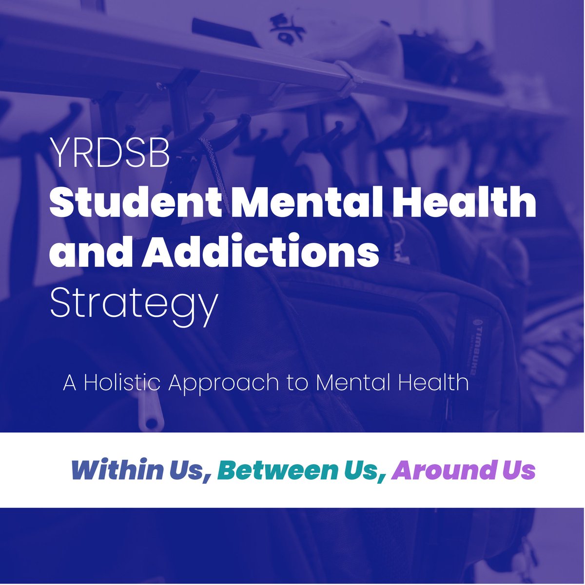 Today is World Mental Health Day. An opportunity to focus on and talk about mental health. 

At YRDSB we recently launched our new Student Mental Health and Addictions Strategy which aims to advance students’ mental health and well-being. 

Learn more: www2.yrdsb.ca/student-suppor…