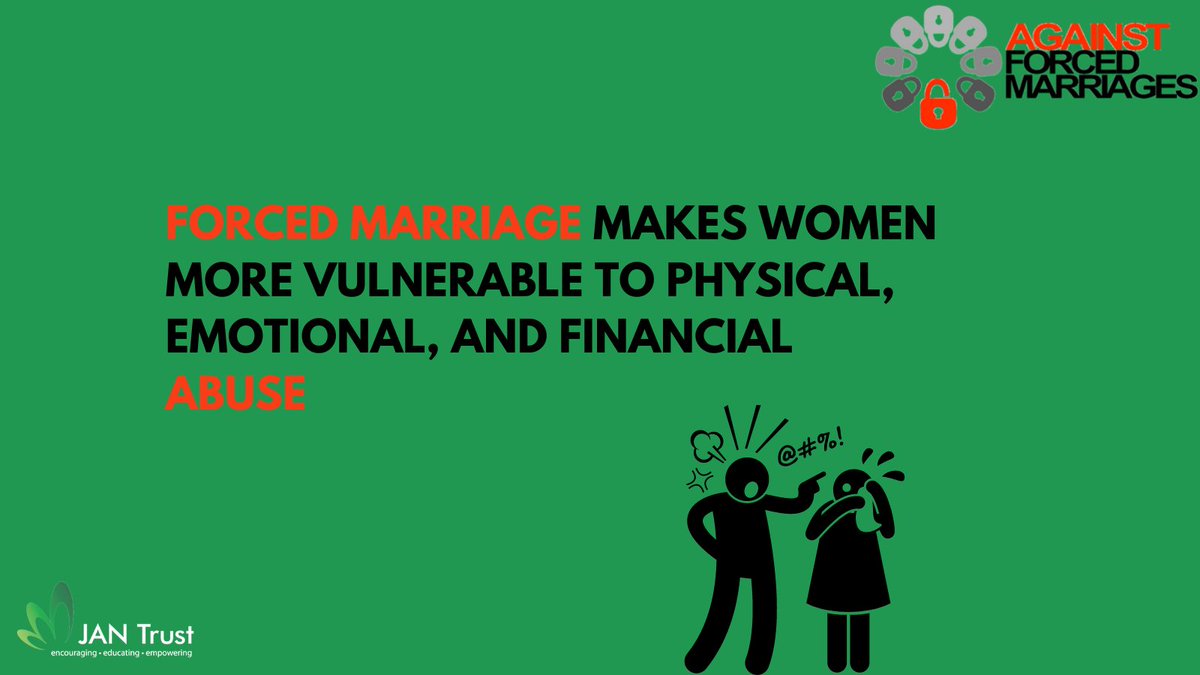 ForcedMarriages's tweet image. #ForcedMarriage makes women and young girls more vulnerable to physical, emotional, and financial abuse. This has devastating consequences for the wellbeing and happiness of young girls around the world. 

#WomensRightsAreHumanRights #LetGirlsBeGirls #GenderEquality #feminism