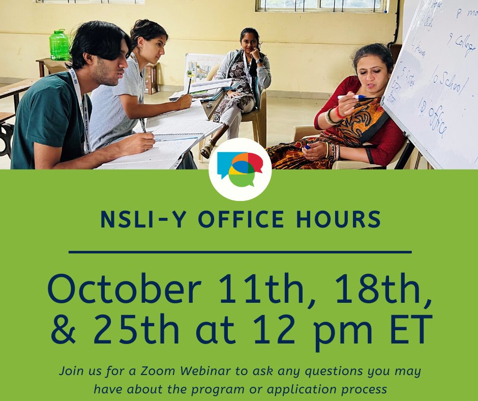 Don't forget we have office hours tomorrow! Interested in learning more our summer or academic year overseas programs? Do you have questions about your application? Drop into our office hours to learn more 🌎

Zoom link: us06web.zoom.us/j/86801256907