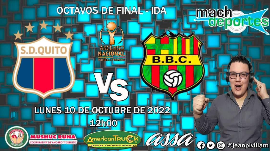 Jeanpivillam's tweet photo. #AscensoEC por la señal de @MachdeportesFM desde las 12h00 #AJugarMuñecos @SDQuito_Oficial 🆚 #BBC
🎙️ @DavichoSilva32
📒 @JorgeDavidV10
📢 #RodrigoSanchez
#GenteQueSabedeRadio
Gracias al auspicio de @mushucrunacoac @Americantruck_E @AssaEcuador https://t.co/IJD2FmHq7F