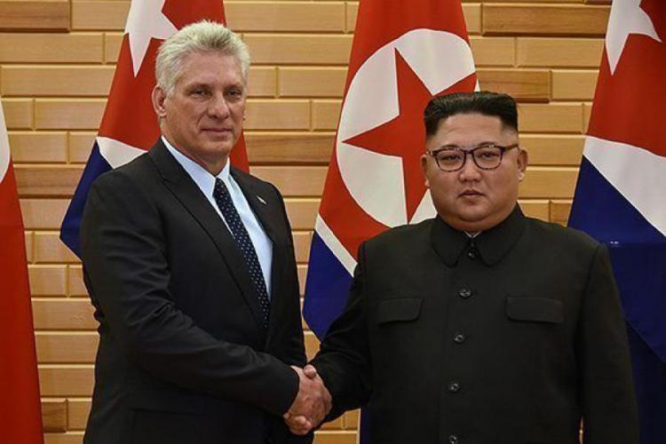 Felicitamos al Partido del Trabajo de #Corea en el 77 aniversario de su fundación, por el máximo líder Kim IL Sung. Ratificamos la voluntad política de continuar fortaleciendo las excelentes relaciones entre nuestros partidos. #Cuba #CubaPorLaPaz