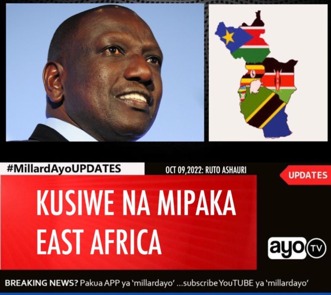 murimi_254Ke's tweet photo. President William Ruto is REALLY Overworking. He is on the right trajectory in influencing EAC to have a free trade in the region. Very soon we will realize his effort. Kudos Kiongozi! https://t.co/IsiVV3W7Wv