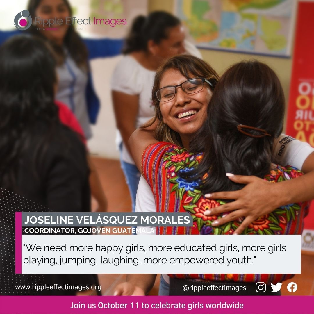 Joseline Velásquez Morales leads youth movements in Guatemala &amp; recognized in BBC’s Top 100 Women for work with <a href="/GOJovenGt/">GOJoven Guatemala</a> 
Join us Oct 11 @ 2pm EDT to hear her incredible story of advocating for sexual &amp; repro rights in Guatemala. 

#internationaldayofthegirl
#dayofthegirl
