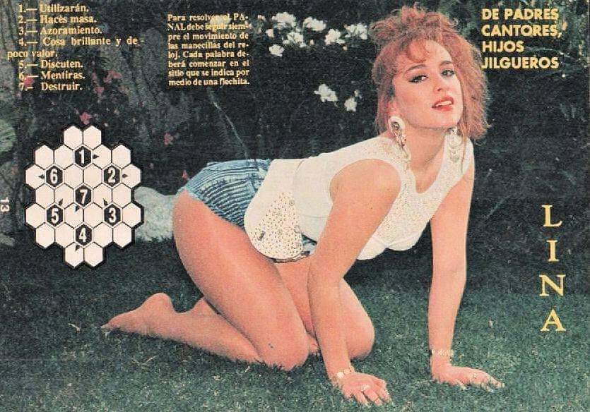 Crucigrama con Lina Santos.