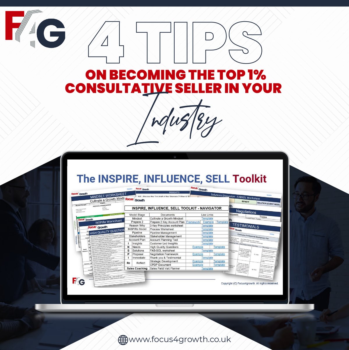 Take the sales growth &amp; influencing scorecard which helps entrepreneurs, startups and small businesses their blind spots and provide instant, actionable steps on how to improve. 

🎯 Completely Free Report
🎯 Proven to Generate Results

focus4growth.co.uk/scorecard