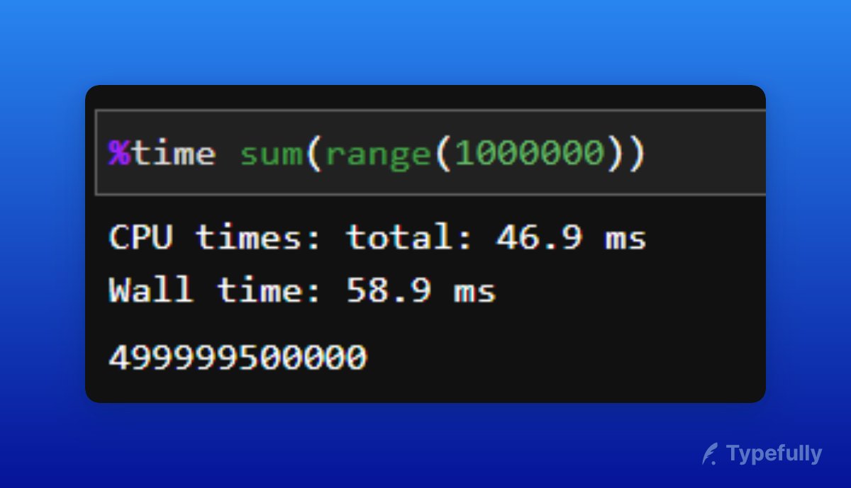 Here are some magic commands you should know to make your notebook ...