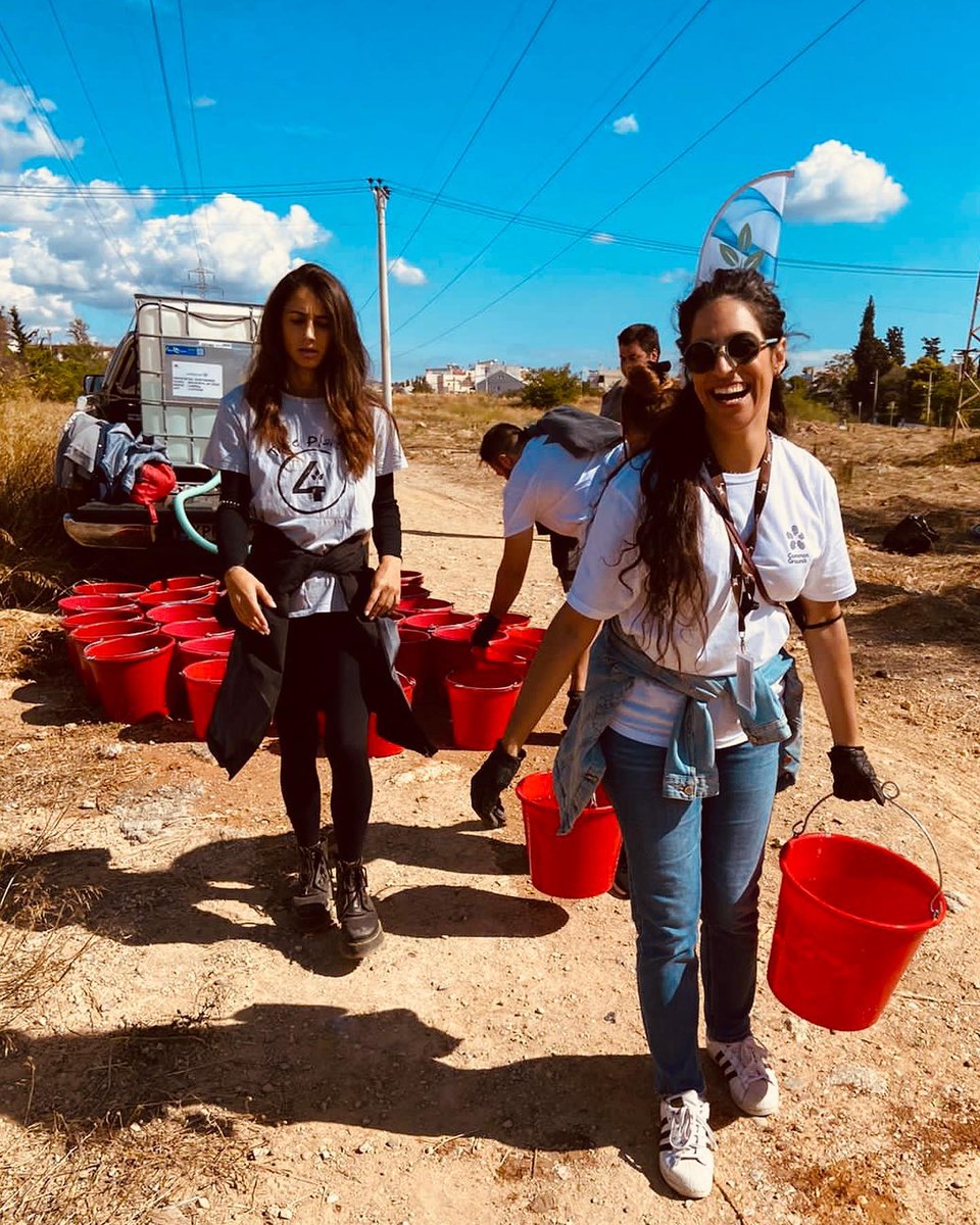 OfficialWe4all's tweet photo. Tree-plantings officially started in Greece for this new season🌳💦
Time is ticking and the goal is 1.000.000 trees by end of this season. It’s a tough one, but with all of us working together, we can get it done!
Big thanks to JDE Greece. 🫶🏻🌏
 #we4all #treeplanting #jde #winner https://t.co/8JrwaNyKFB