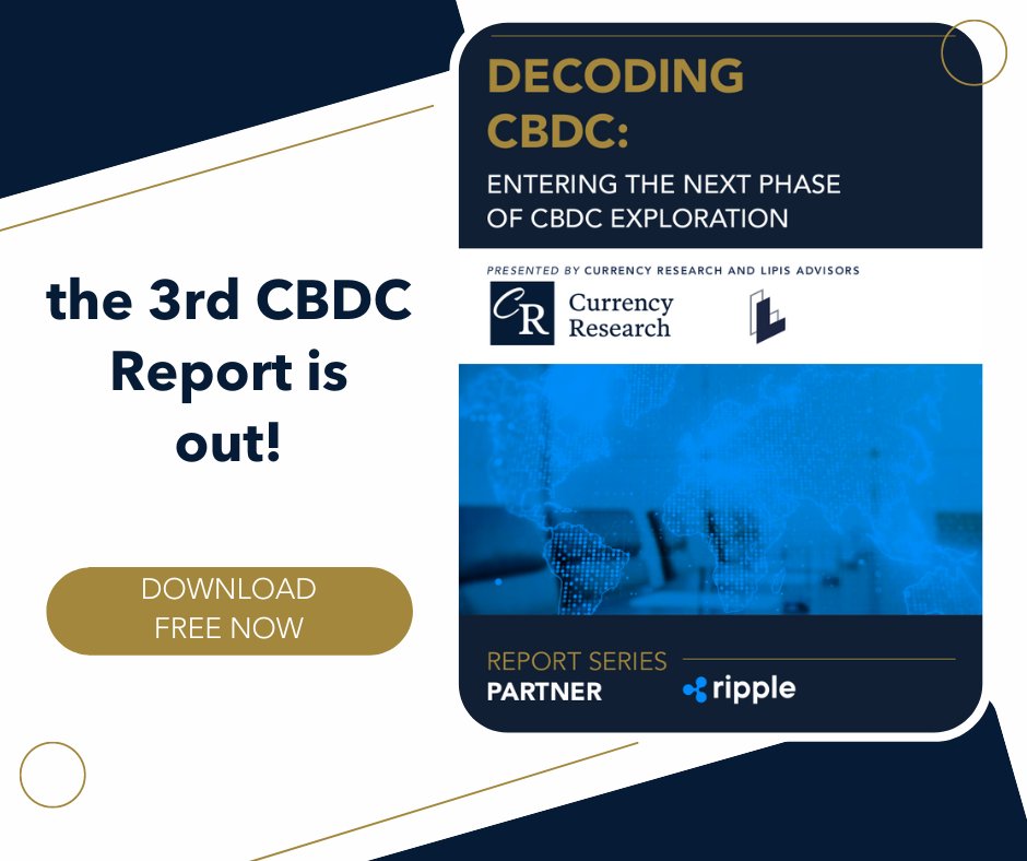 The third of the renowned series of reports covering the #CBDC Implementation & Practical Guidance is now available! Download your copy here now bit.ly/CBDCReport3
#CBDCReport #FintechInnovation #BlockchainTechnology #CryptoCurrencies #research #technologystack #centralbanks