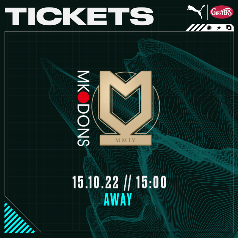 Argyle's tweet photo. 2⃣4⃣6⃣5⃣ - tickets sold for Saturday's trip to MK Dons, with 306 remaining to sell. 

Details of paying on the day, collections and more at the link below. ⬇️