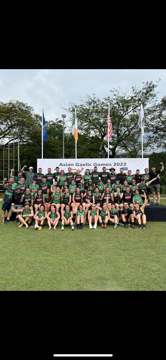 Saigon Gaels GAA (@saigongaelsgaa) on Twitter photo WHAT…A…WEEKEND! What it is all about. Senior Hurling Champions of Asia, Mens Intermediate Runners Up, Women’s Senior Plate Runners up, Junior Women’s Runners up… and CLUB OF THE YEAR!!
<a href="/AsiaGAAcoaching/">ACB Games and Coaching Development</a> the AGG’s did not disappoint!
#GAA #ASIA #IrishAbroad WHAT…A…WEEKEND! What it is all about. Senior Hurling Champions of Asia, Mens Intermediate Runners Up, Women’s Senior Plate Runners up, Junior Women’s Runners up… and CLUB OF THE YEAR!!
<a href="/AsiaGAAcoaching/">ACB Games and Coaching Development</a> the AGG’s did not disappoint!
#GAA #ASIA #IrishAbroad
