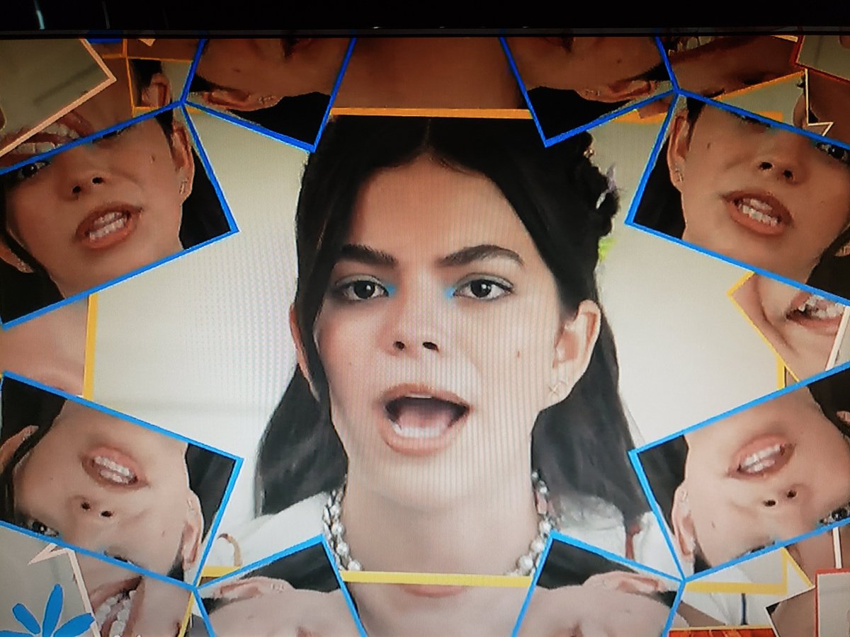 50thDimension's tweet photo. @Yoplait Is this your tribute to Hispanic Heritage month? A large GRAY HAIRED grandmother looking woman play MOM to this young girl?! If it was a white cast, Mom would b a size 2 and 35 with NO GRAY HAIR. U missed the mark.
#HispanicHeritageMonth
#LatinxHeritageMonth 
#latinos https://t.co/njjJ6Y9ucI