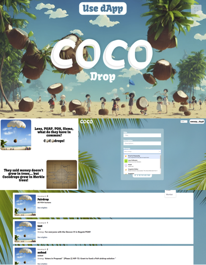InfiniteHackETH's tweet photo. 🏆 Infinite Hackathon's Genesis 2nd Place Winner 🥈

Congratulations Cocodrop! 🥥
"A cocodrop a day, keeps the community engaged"

See the project here:
• https://t.co/EGTUZjj6SA (Submission)
• https://t.co/pIpAj9N2de (Try it out)

FYI: they also won the "Hacker's Choice Award" https://t.co/0S8YjWWSTH
