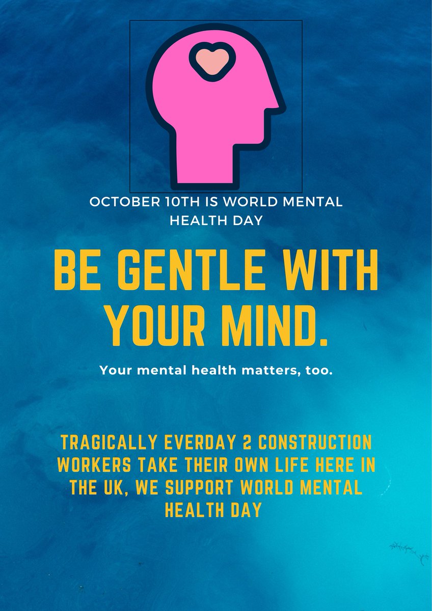 Today is World Mental Health Day. We all have bad days at work, and with figures showing 1 in 4 people will suffer from mental Health issues at some point it is important for employers to see the signs. For more information see our blog>lnkd.in/e229G3aS
#mentalhealthatwork
