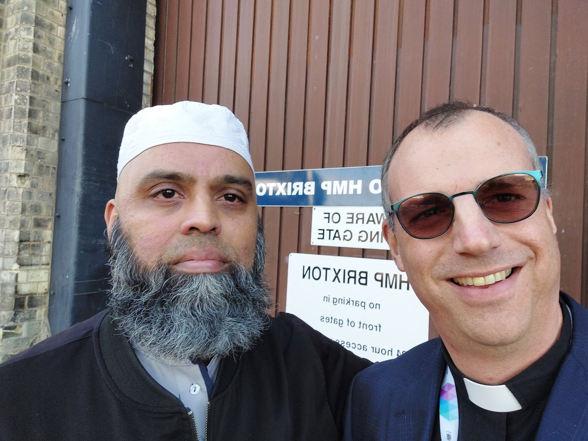 Monday in <a href="/PrisonsWeek/">Prisons Week</a> Great to be at <a href="/HMP_Brixton/">HMP Brixton</a> spending time with Ismail, Managing Chaplain, and the team. Praying today and every day for our wonderful,  dedicated Prison Chaplains.
