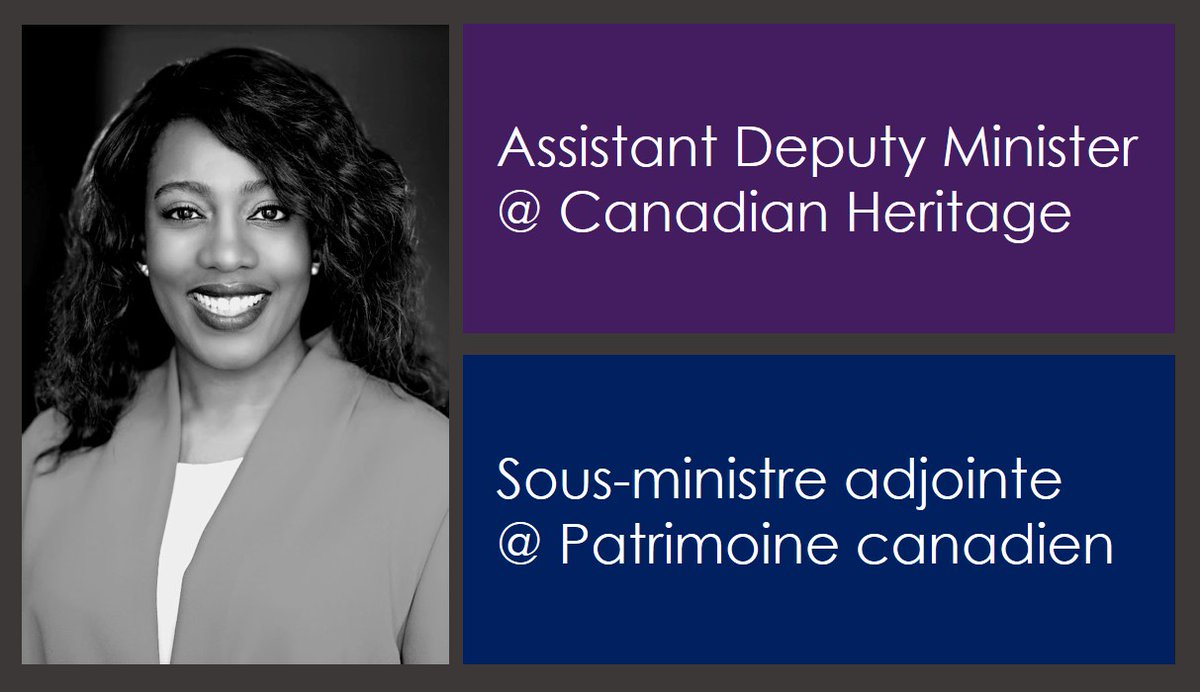 GaveenCadotte's tweet photo. I am delighted to be joining #CanadianHeritage tomorrow as Assistant Deputy Minister, where I will be leading the the renewal of Canada’s Anti-Racism strategy and the development of the Action Plan on Combatting Hate. #leadership #publicservice #values https://t.co/J3pV9blWvD