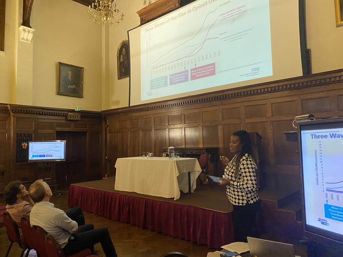 JackieWaghorn's tweet photo. ⁦@shantellquashie⁩ Dr John Archer ⁦@jkrzanow⁩ speaking about the Addictions Care Suite  at St Thomas Hospital #addictionscare ⁦@GSTTnhs⁩ ⁦@WMHDay⁩ #WMHD22atGSTT https://t.co/rHTTXQ78q2