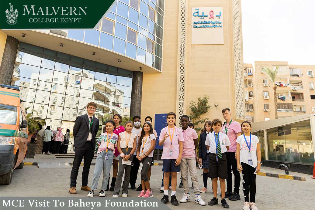MalvernEgypt's tweet photo. A representative of MCE’s student body visited the headquarters of the Baheya Foundation El Haram branch, learning more about the medical services, support and care they offer.
#MCE_Pink Day #MCE_Breast_Cancer_Awareness
#MCE_Charity #ipink #BreastCancerAwareness #ICan https://t.co/NzTtRlIt38