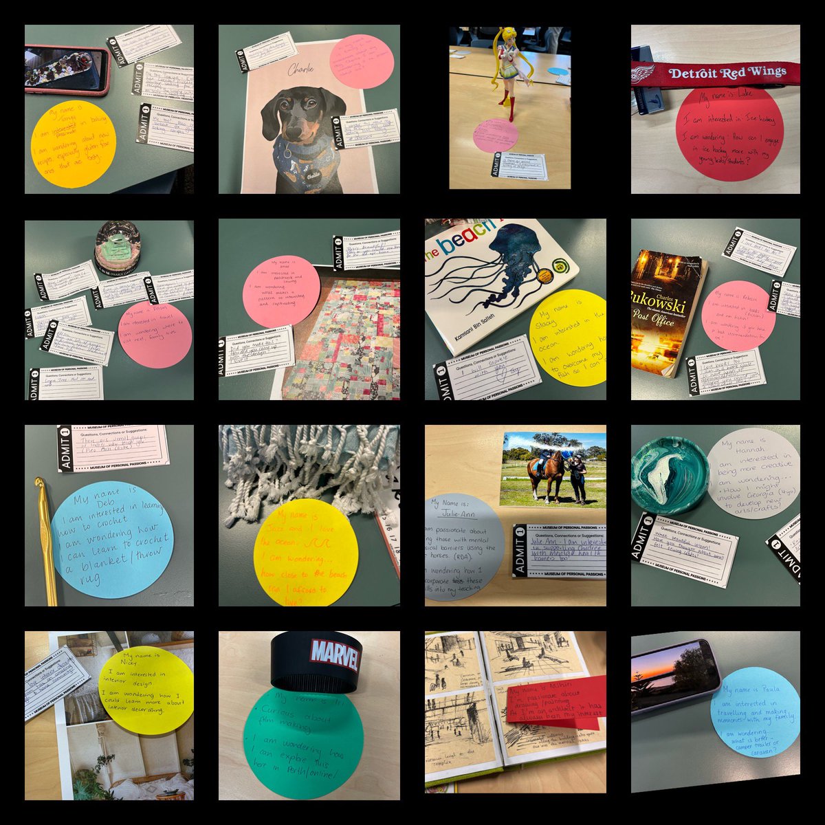 mareewhiteley's tweet photo. Hey Kath🙋🏻♀️
we had fun ‘Getting Personal with Inquiry Learning’ today as Ts & TAs @HarrisdalePS connected as they curated their own ‘Museum of Personal Passions’- thank you for inspiring all sorts of social/emotional learning via your powerful #inquiry ideas🚀🥳
@kjinquiry #GPWIL https://t.co/rWkl9kxPzX