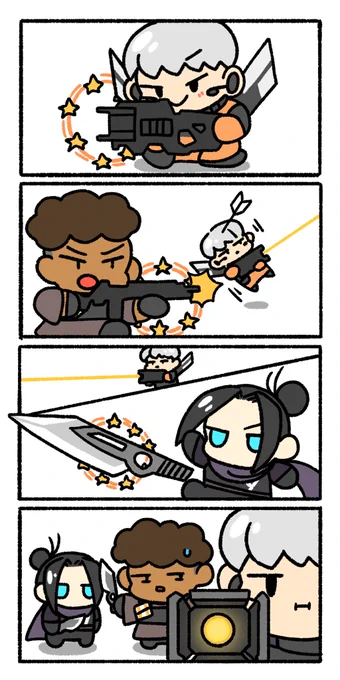 ガンゲームの記憶
#APEX
#APEXイラスト 