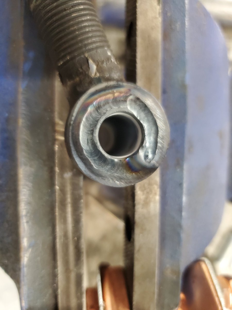 So nice to have a tig welder in the shop for the small and precise stuff..