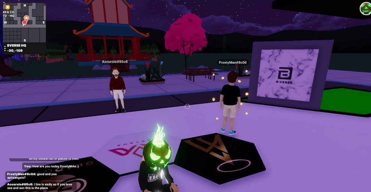 _MannyAlves's tweet photo. #DCLTour #BVerse #GenesisChallenge #Metaverse #Decentraland #Web3 #Ethereum #Polygon #Crypto
@cussoscaduto98 @BVerseDCL โค๏ธ๐ค
It was a pleasure meeting you today Accursio.. I hope to see you around @Decentraland more often! https://t.co/l8BD8TnBgj