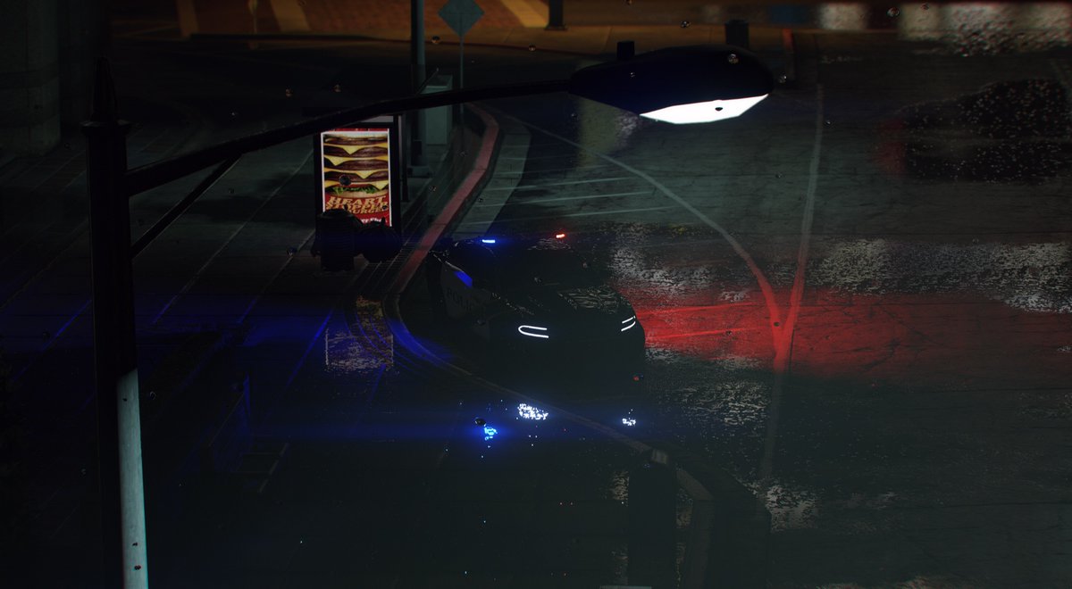 rp_sar's tweet photo. Cruise lights do be the next new trend ✌️

#LawEnforcement #FiveM #roleplay #GTAV #RP #GTARP #sarrp #FMPD #police #metropolice #cruise https://t.co/StYQT66pPN