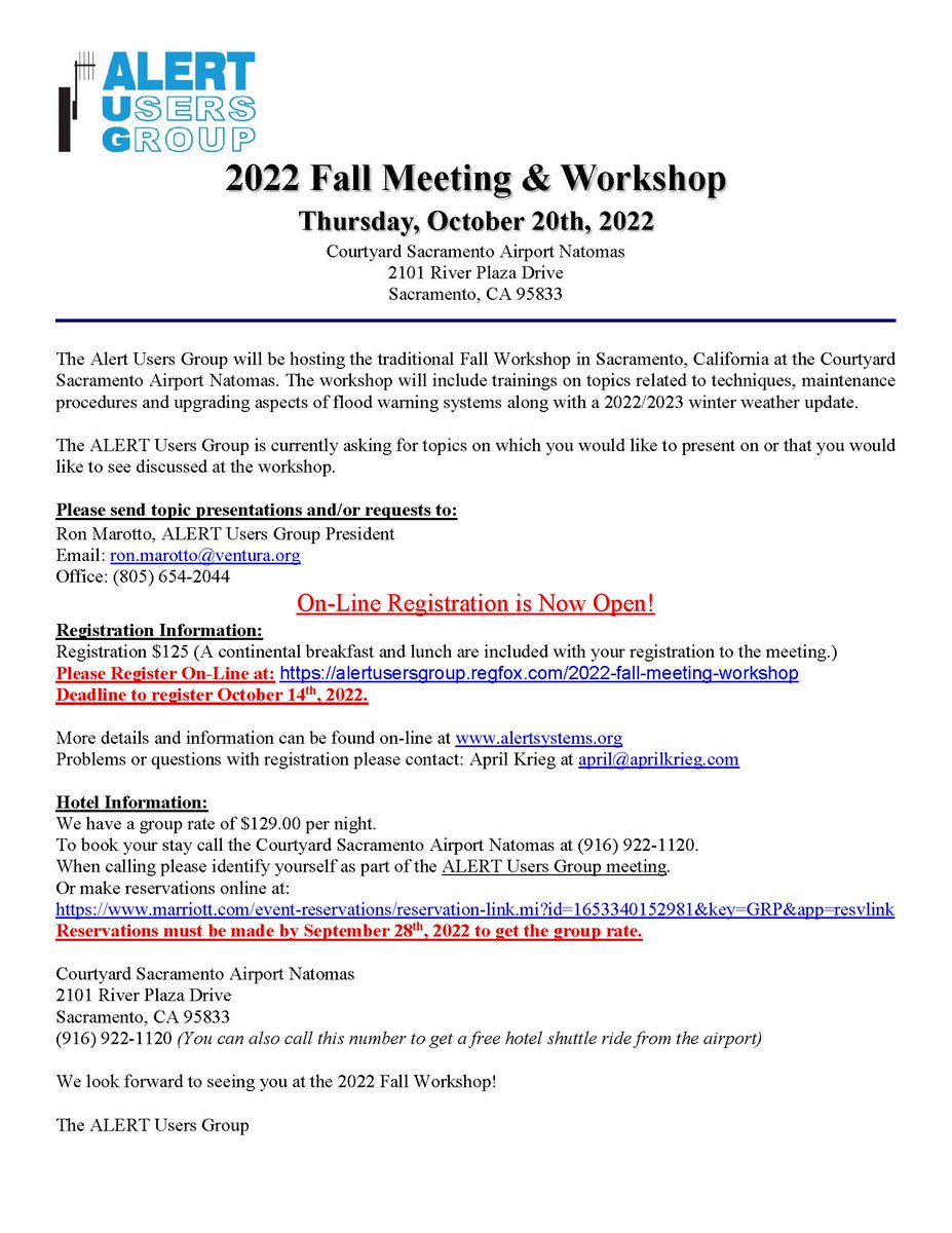 ALERT Users Group tweet media