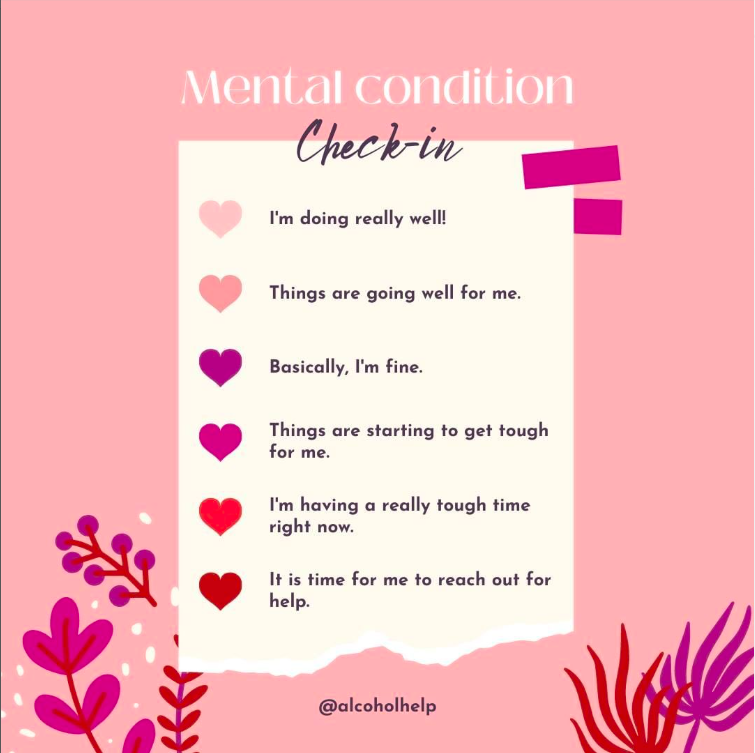 Alcohol__Help's tweet photo. Take a moment to really check in with how you feel. 

If you're looking for assistance with your mental health, dial 855-412-7694 or visit our website at https://t.co/w7KsZpqqxU.

#mentalhealth #checkin #alcoholhelp https://t.co/jVn4z2fFQM