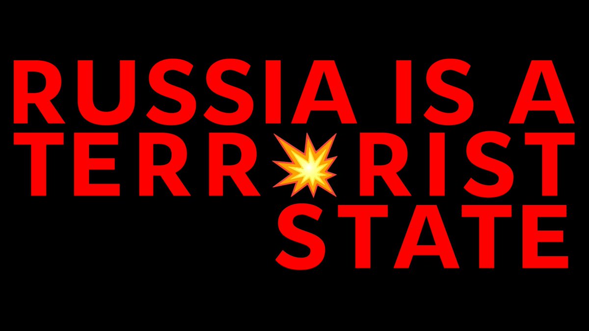 #RussiaIsATerroristState #ArmUkraineNow