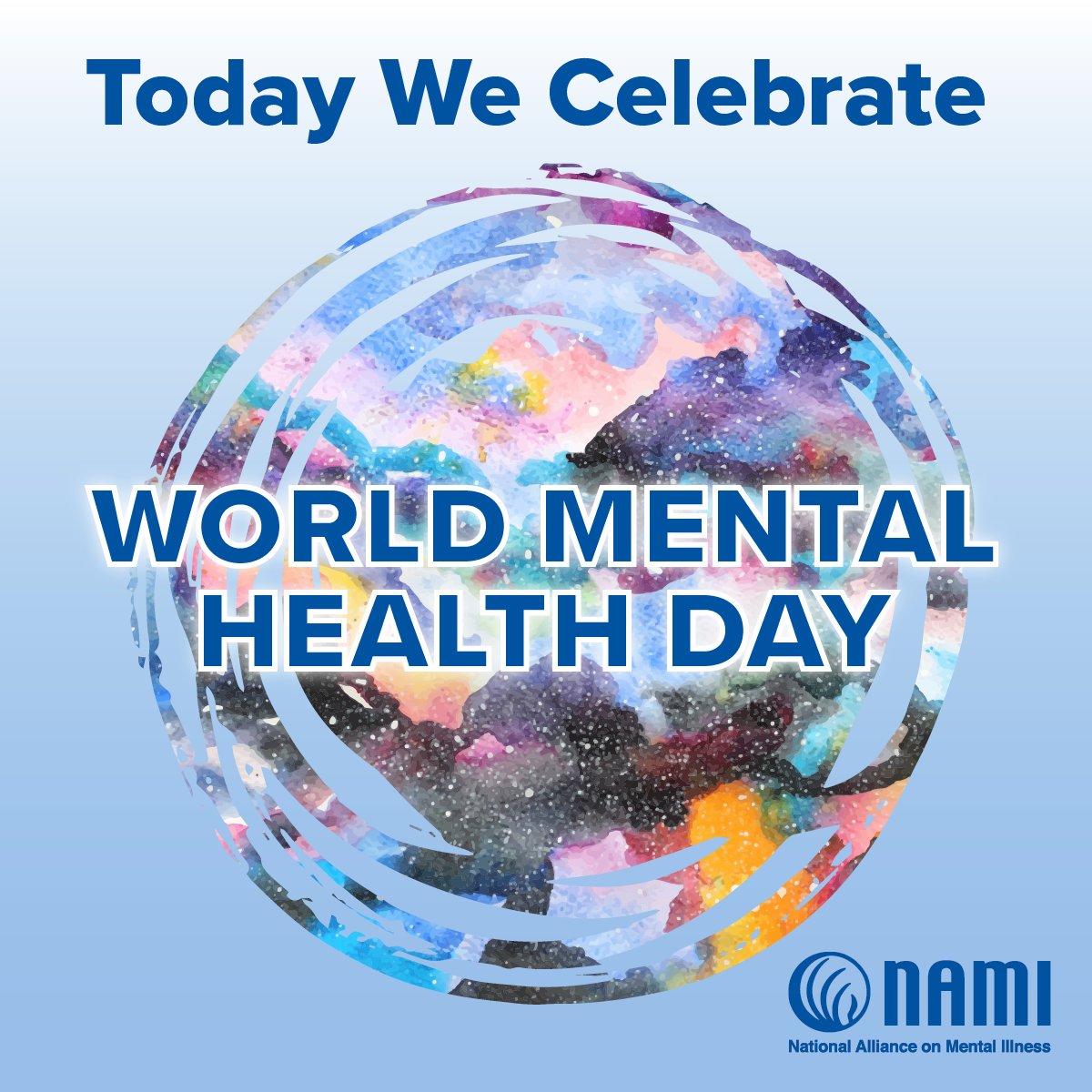 Today is #WorldMentalHealthDay. Let's take the day to check in on our mental health and our loved ones. Together we can eliminate the stigma surrounding mental health &amp; mental illness.