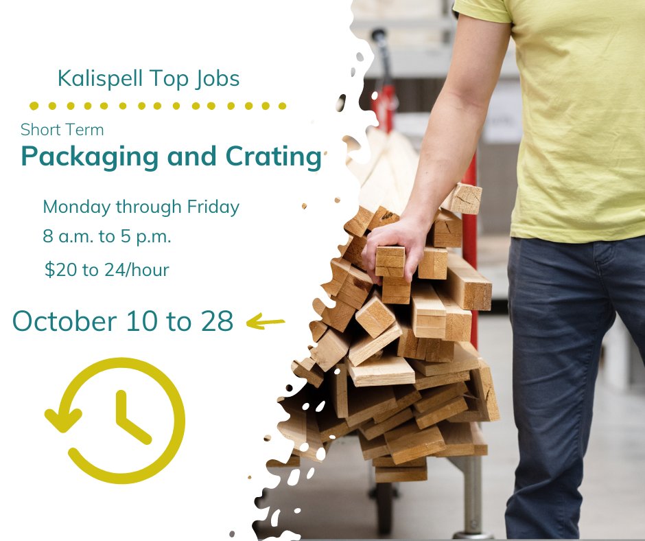 LC_Staffing's tweet photo. For more information on this short term packaging and crating position, visit our #job listing at https://t.co/edcEbpmSJG. #montana https://t.co/cDDS27ikY4