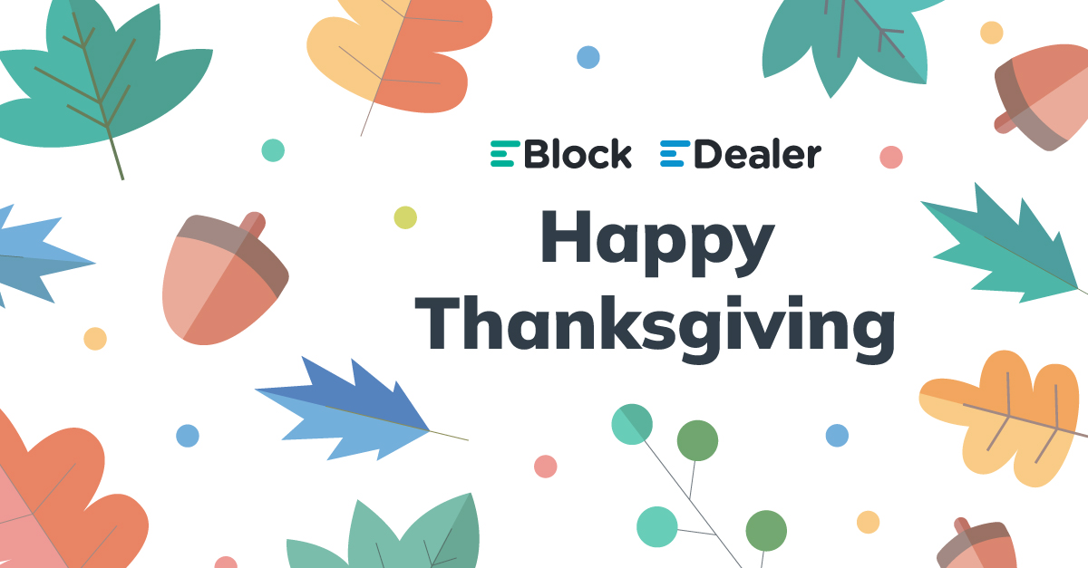 EDealerSocial's tweet photo. It's Thanksgiving time, and we're grateful for our families, good health, and all of you! From all of us at EDealer, we wish you a Happy Thanksgiving.

Our offices will be closed on Monday, October 10th.

#thanksgiving2022 https://t.co/bxZ7BEP4Wr