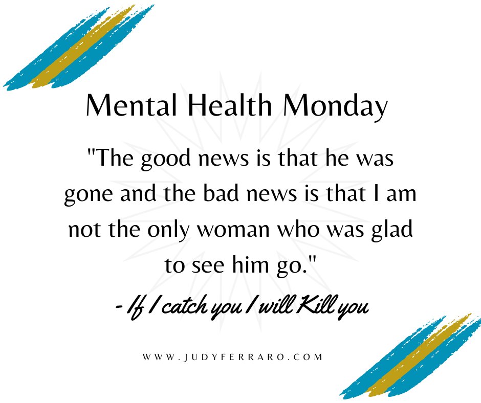 JudyFerraro's tweet photo. "The good news is that he was gone and the bad news is that I am not the only woman who was glad to see him go."

~

#writter #writing #quotes #motivation #writerscommunity #writtenword #book #bookstagram #booklover #bookaddict #booklove #bookcommunity #booklovers #judyferraro https://t.co/JhD6RZSS1c