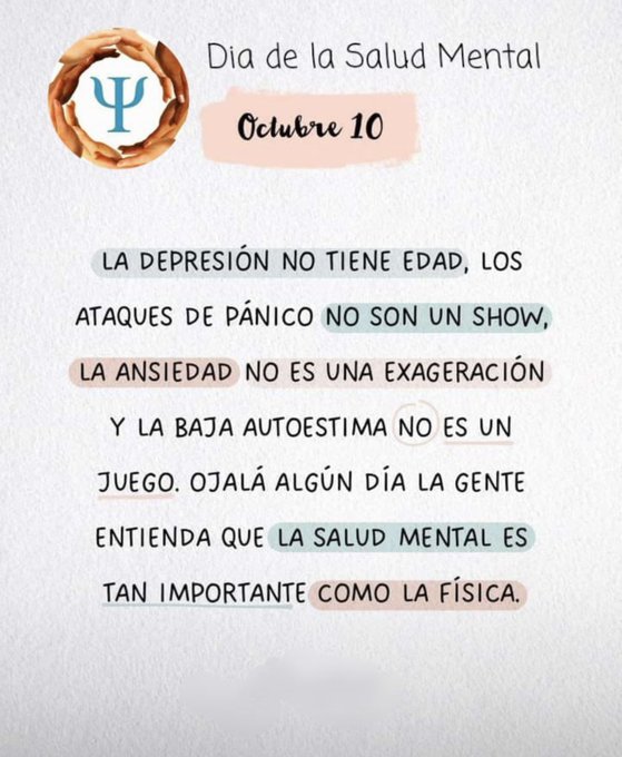 #DiaMundialdelaSaludMental https://t.co/rMscrBpTmI