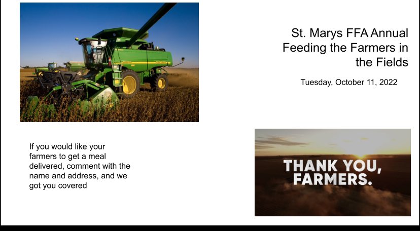 St. Marys FFA tweet media