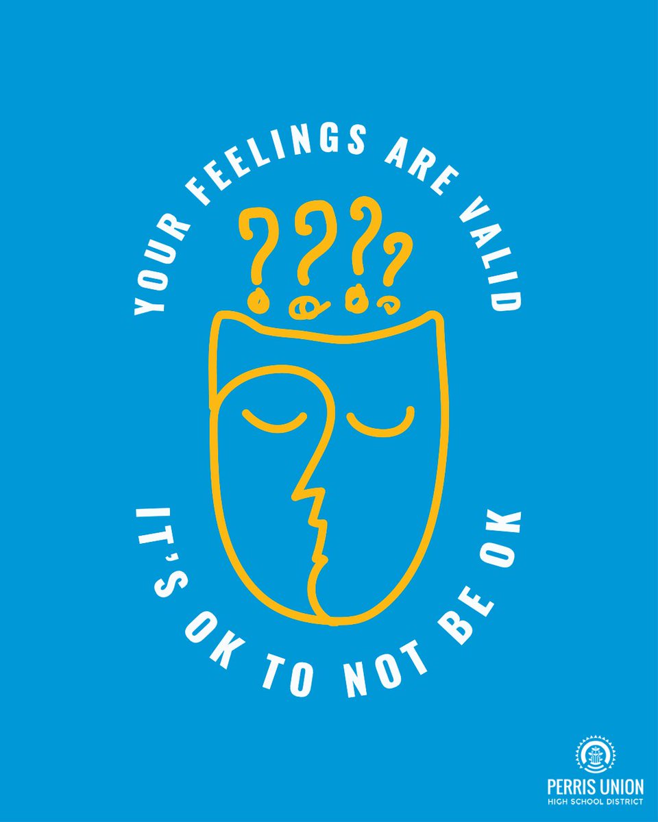 puhsd's tweet photo. It's okay to have bad days. Remember that talking about your feelings and struggles doesn't mean you’re weak; it's a strength. Take care of yourself. Be kind to yourself. And if you need help, there are many resources out there. 💖
#WorldMentalHealthDay https://t.co/rU5bQWiyX0