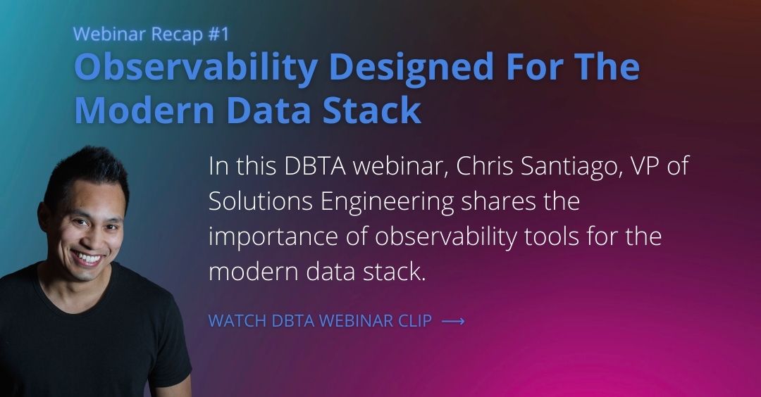 unraveldata's tweet photo. Data engineers are in short supply. And with the growing complexity of modern data stacks, companies are slowing down.

Find out how observability tools designed for modern data stacks can bring your company back up to speed.

https://t.co/dodsavDIcm

#DataOpsObservability https://t.co/CAsKQhFRUD