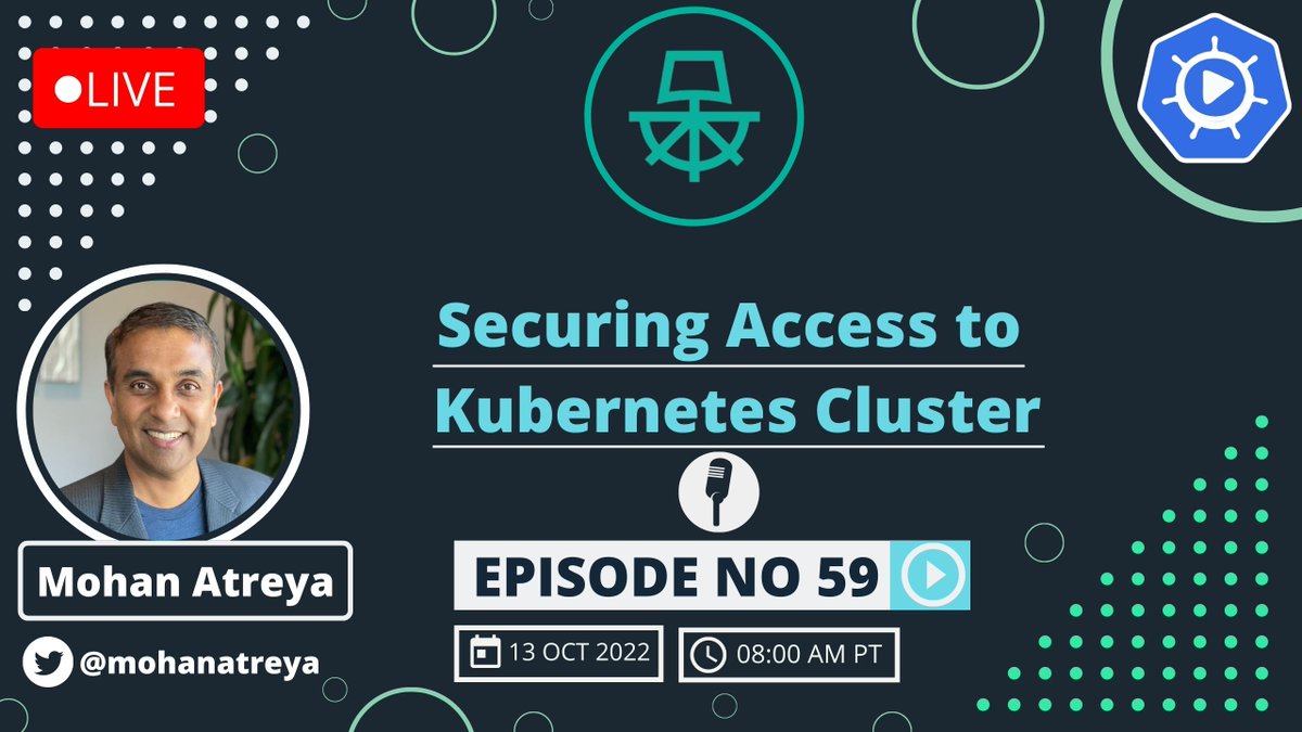 cloudnativefm's tweet image. @cloudnativefm resumes this week with helping people learn (Securing Access to Kubernetes Cluster) with @paralus_ 

Meanwhile you can explore the repo here
- Creation of custom roles, users, and groups.
- User-level credentials, RBAC, SSO, audit logs.
⭐️ github.com/paralus/paralus