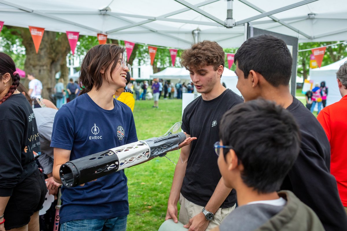 📣 Calling all Imperial staff and students! Proposals for the Great Exhibition Road Festival are now open! You can be part of next year's annual celebration of science and the arts, showcasing fantastic research to the public✨ Submit your ideas now 👉 ow.ly/z18p50L4p7u