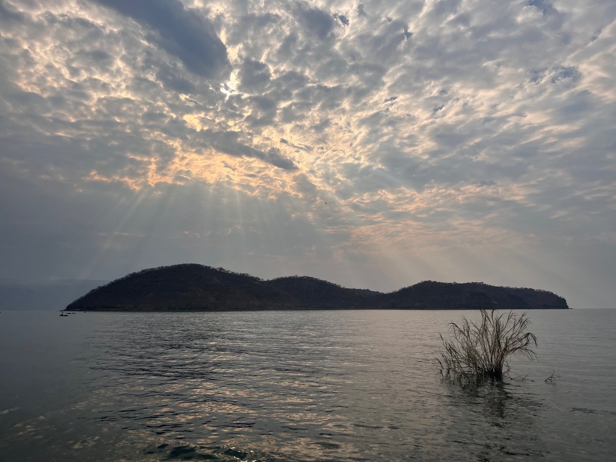First day of the rest of our (field season). Lake Tanganyika shows her welcoming side…