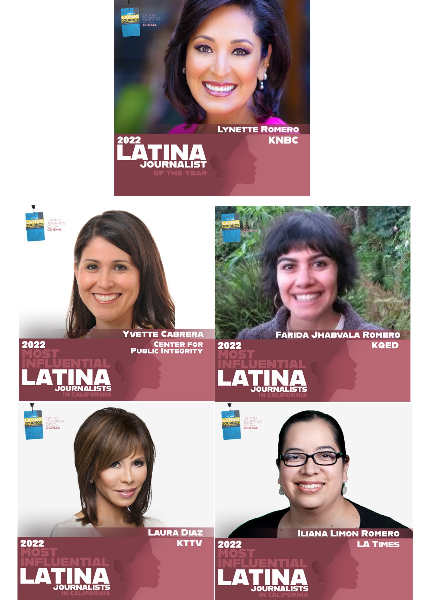 Latino Journalists of California CCNMA on Twitter "The list of the 10 most influential Latina