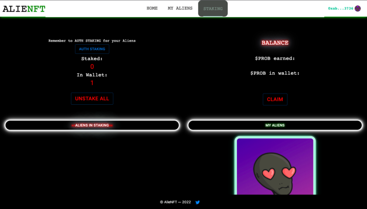 ALIENFT | SOLD OUT GEN 1 | tweet media