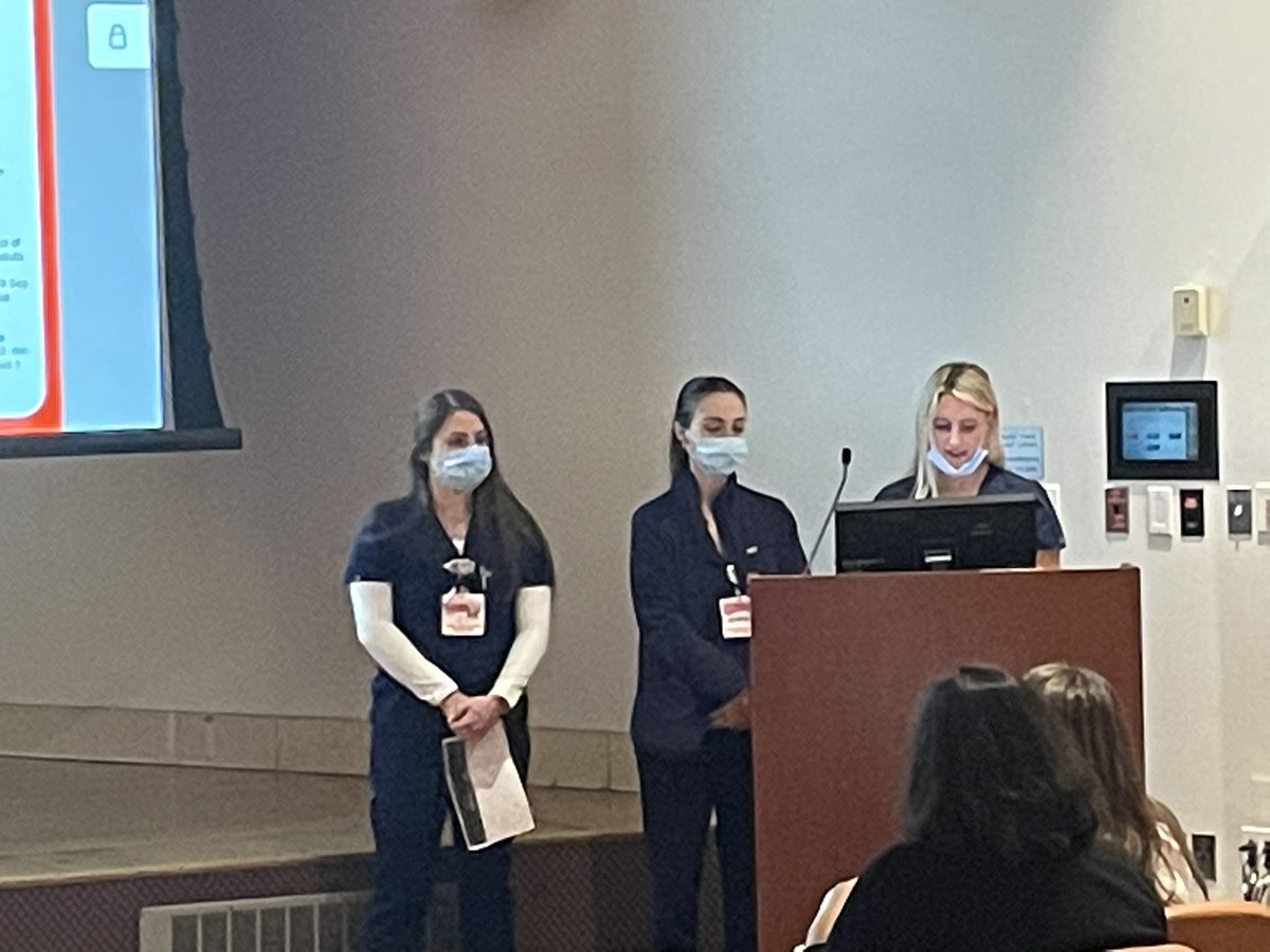 So proud of Alexa RN. Presenting her EBP project at her NRP graduation. Let’s discuss next steps to implement! #ProudNurseLeader #buildingourfutureleaders <a href="/NypbmhSd/">NYPBMH_SD</a>