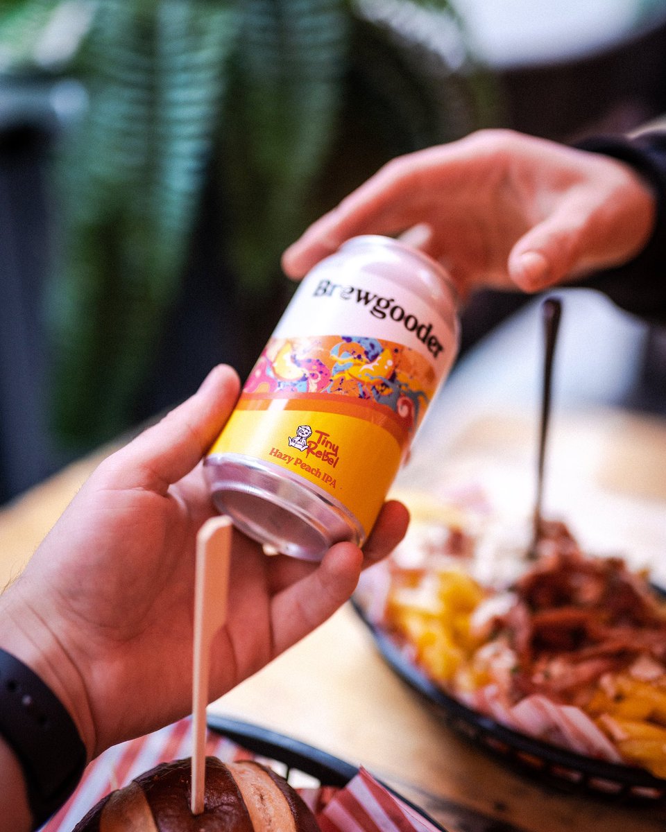 🥁 INTRODUCING 🥁

Brewgooder x <a href="/tinyrebelbrewco/">Tiny Rebel</a> 💥

‘REBEL WITH A CAUSE’ 🏅

A thick and hazy pouring IPA packed with stone fruit flavours and a sweet peach aroma 🤙

Get down to your local <a href="/coopuk/">Co-op</a> this week to be the first to pick up a couple of these beauties!