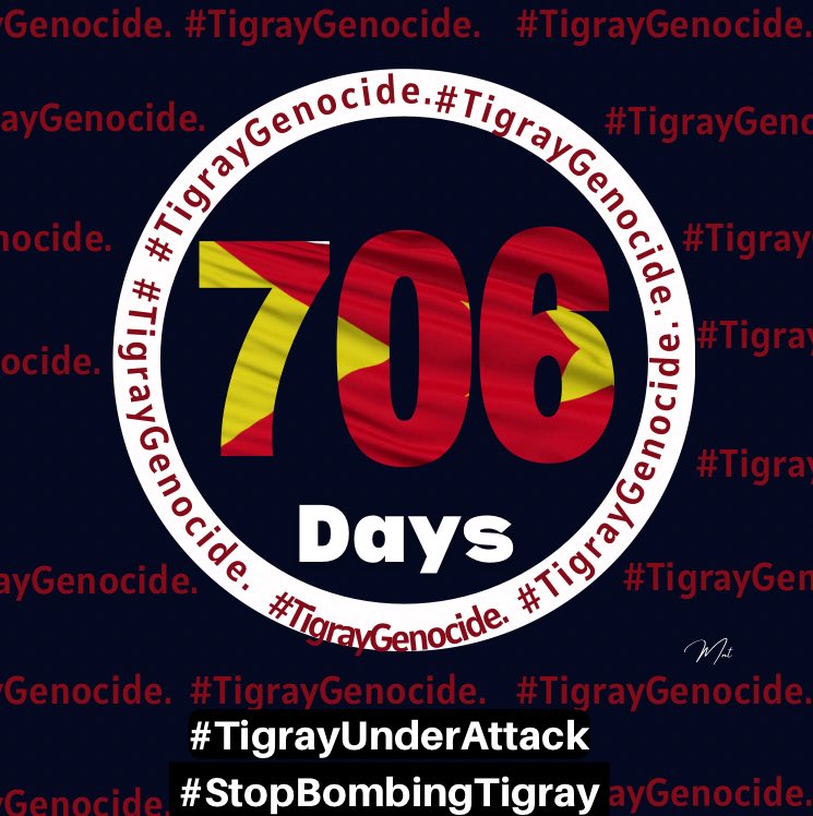 706 days in darkness. On This #WMHD2022 still continue #TigrayGenocede .  
🚩Civilians BOMBED 
🚩⚡️ CUT-OFF
🚩🏦 CLOSED
🚩☎️BLACKOUT 
🚩No  🏥
When will the @UN step in Tigray❓❓
@UNGeneva @EU_Commission 
@MikeHammerUSA @SecBlinken
#TigrayUnderAttack #StopBombingTigray @tdfTi