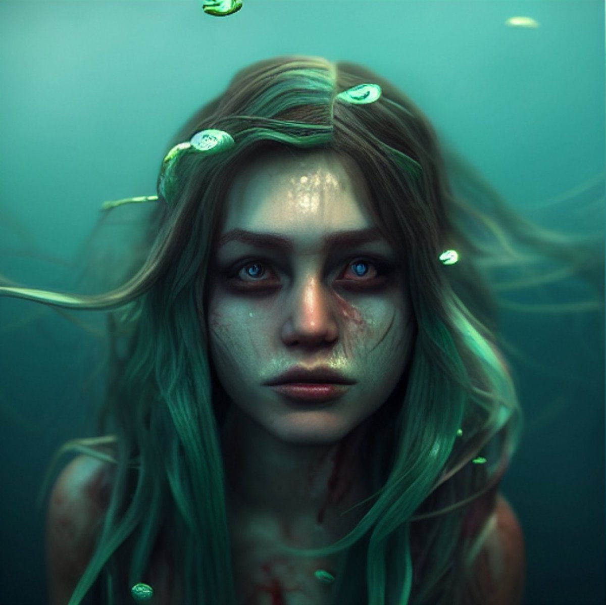 Pirates and Mermaids and things the sea brings, 
These are a few of the creepiest things!

fromtheshadows.io